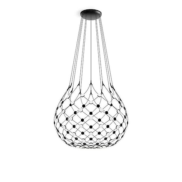 Luceplan Mesh Wireless Hängelampe, Ø 100 cm, 4 m, Bluetooth günstig online kaufen