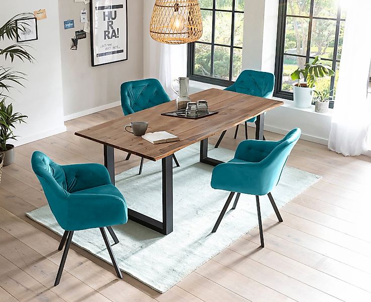 SalesFever Essgruppe "Stilvolle Essgruppe" Set, 5 Stk. tlg. 5-teilige Sitzg günstig online kaufen