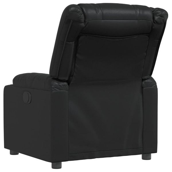 vidaXL Sessel Relaxsessel Schwarz Kunstleder (1-St) günstig online kaufen