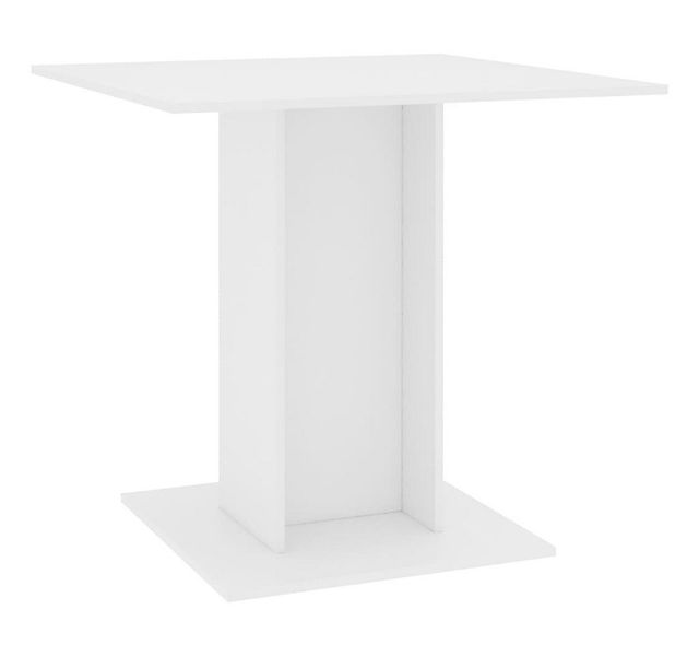 furnicato Esstisch Weiß 80x80x75 cm Holzwerkstoff (1-St) günstig online kaufen