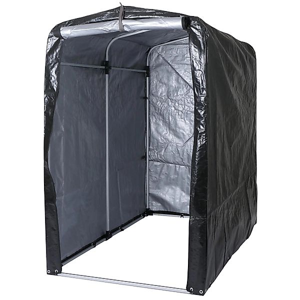MCW Fahrradgarage N61 201x121x201cm Anthrazit günstig online kaufen