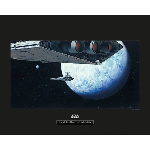 Komar Wandbild Star Wars Orbit 50 x 40 cm günstig online kaufen