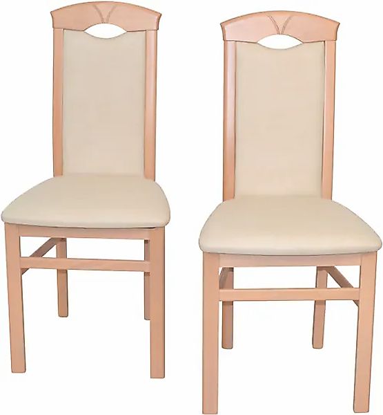 HOFMANN LIVING AND MORE 4-Fußstuhl, (Set), 2 St. günstig online kaufen
