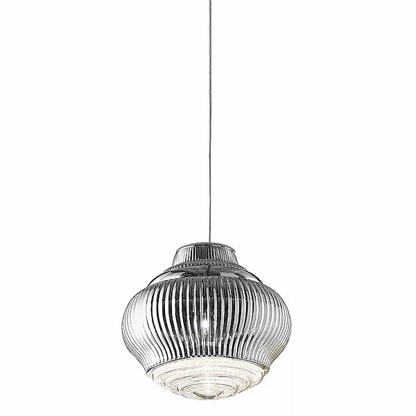 Pendellampe Bonnie 130 cm silber metallic günstig online kaufen