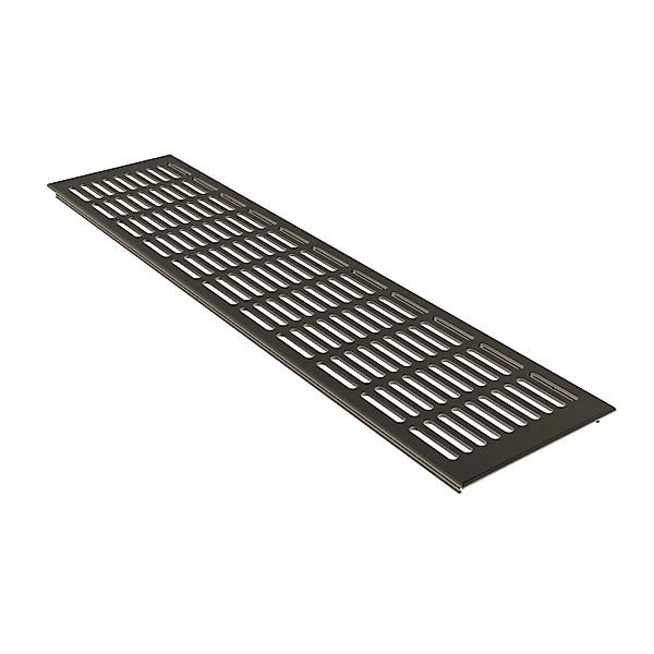 MS Beschläge Heizungsabdeckung 130 x 1200 mm Aluminium Gitter Braun Eloxier günstig online kaufen