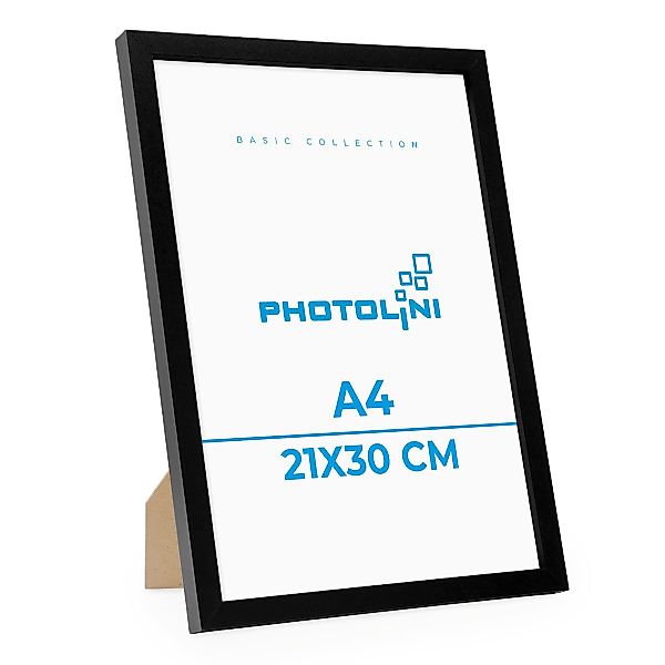 PHOTOLINI Bilderrahmen Poster-Einzelrahmen Modern Schmal günstig online kaufen