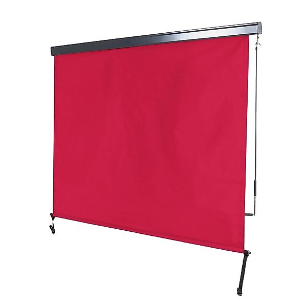 MCW Vertikalmarkise F42 250x180cm Bordeaux-Rot günstig online kaufen