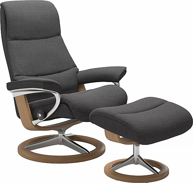 Stressless Fußhocker "View", mit Signature Base,Gestell Eiche günstig online kaufen