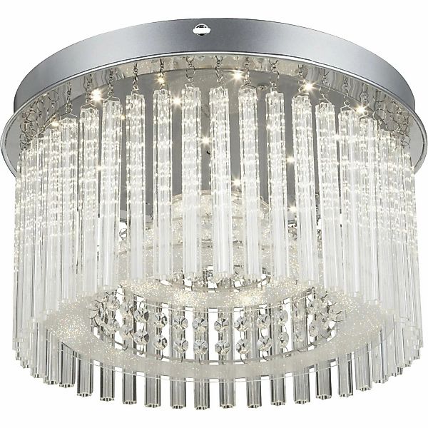 Globo LED-Deckenleuchte JOYCE Chrom günstig online kaufen