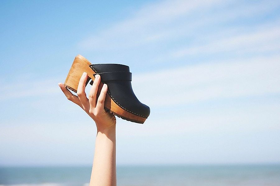 Sanita Wood-Peleni Chunk Open Clog günstig online kaufen