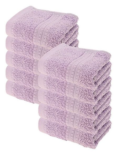 Julie Julsen Handtücher 10-Handtücher-Lavendel, Bio-Baumwolle (10-St) günstig online kaufen