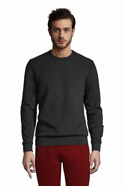 Sweatshirt mit rundem Ausschnitt, Herren, Größe: S Normal, Schwarz, Baumwol günstig online kaufen