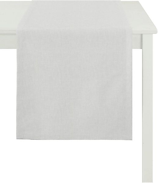 APELT Tischläufer "ALASKA, LOFT STYLE, Rips Uni" günstig online kaufen