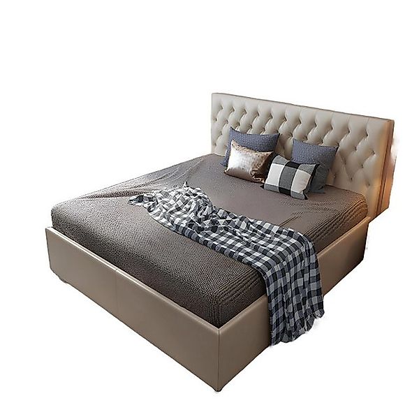 Xlmoebel Bett Designer Bett "Chesterfield" für Schlafzimmer mit (Chesterfie günstig online kaufen