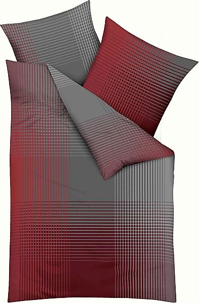 Kaeppel Bettwäsche "Master" 3 Stk. tlg. mit Karomuster günstig online kaufen