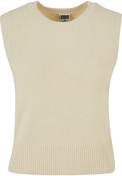 URBAN CLASSICS Fleecepullover "Urban Classics Damen Ladies Knit Slipover", günstig online kaufen