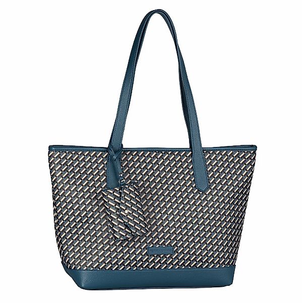 TOM TAILOR Shopper "Xenia", mit raffiniert geometrischen "T" Print des Logo günstig online kaufen