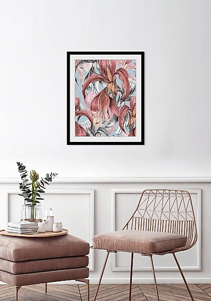 queence Bild »Joachim«, HD Premium Poster-Druck inkl. Holzrahmen günstig online kaufen