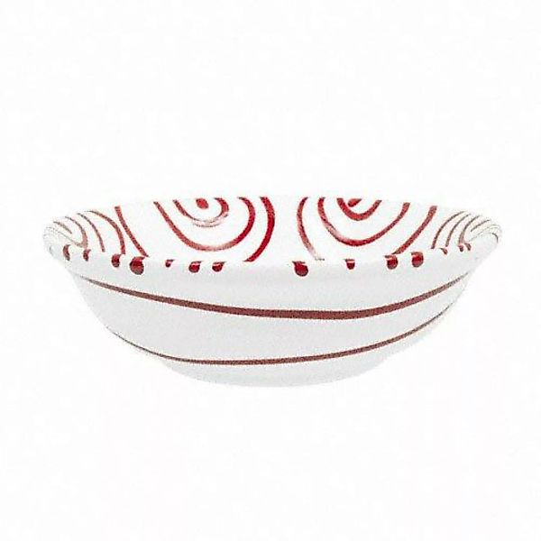 Gmundner Keramik Rotgeflammt Müslischale klein d: 14 cm / h: 4,5 cm / 0,27 günstig online kaufen