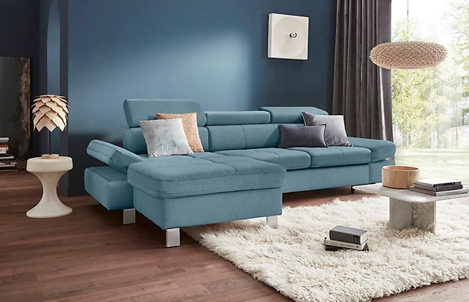 exxpo - sofa fashion Ecksofa »Fiji, hochwertige Detailverarbeitung, Breite günstig online kaufen