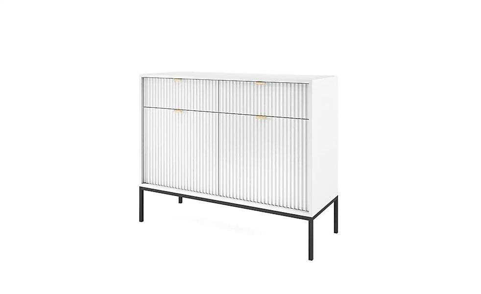 Sideboard  Nova ¦ weiß ¦ Maße (cm): B: 104 H: 83 Kommoden & Sideboards > Si günstig online kaufen