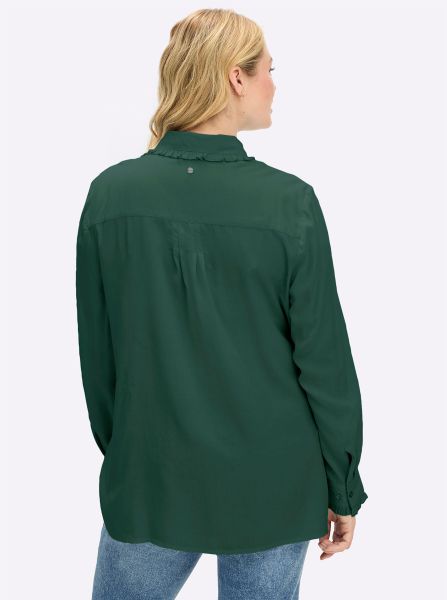 Sheego Klassische Bluse Hemdbluse günstig online kaufen