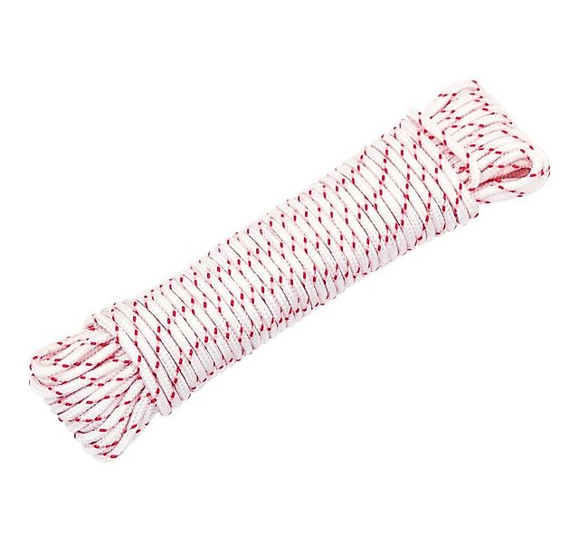 vidaXL Starterseil Weiß und Rot Ø3 mm 10 m Nylon Seil (1-tlg) günstig online kaufen