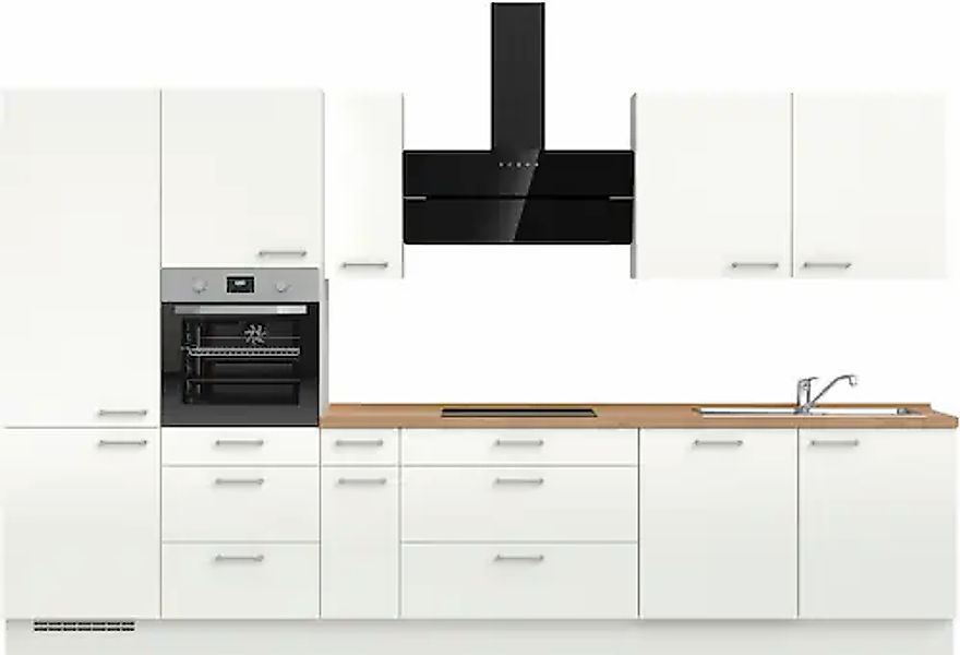 nobilia® Küchenzeile »"Laser II"«, vormontiert, Ausrichtung wählbar, Breite günstig online kaufen