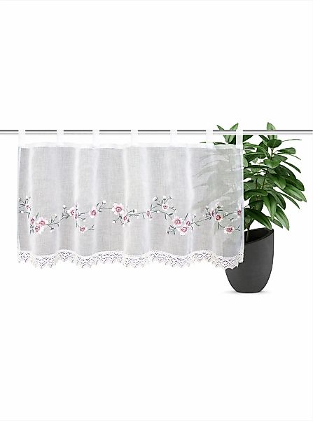 heine home Querbehang Schlaufen 1 Stk. tlg. günstig online kaufen