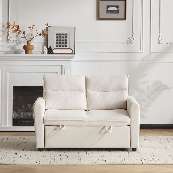 HAUSS SPOLE Schlafsofa Faltbares 2-Sitzer Sofa günstig online kaufen