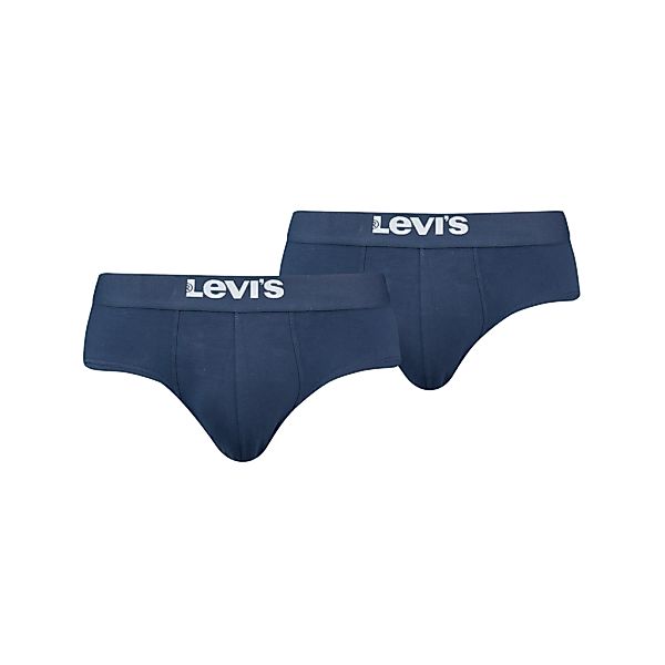 Levis Slip "LEVIS MEN SOLID BASIC BRIEF ORG CO 2P", (2er Pack), mit kontras günstig online kaufen