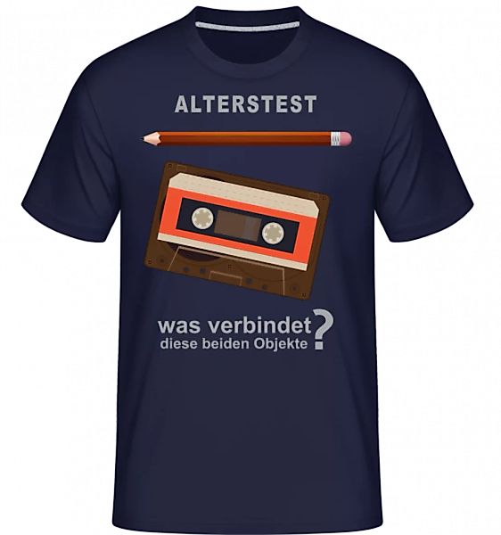 Alterstest Kassette und Stift · Shirtinator Männer T-Shirt günstig online kaufen