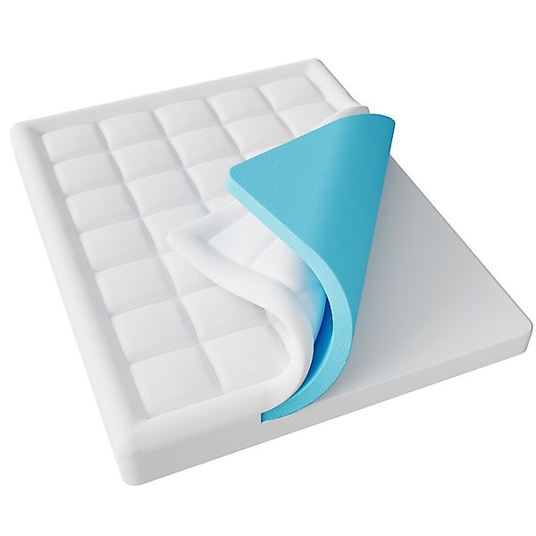 Elemuse, Topper H3/H4 Gel Memory-Schaum Matratzentopper, günstig online kaufen