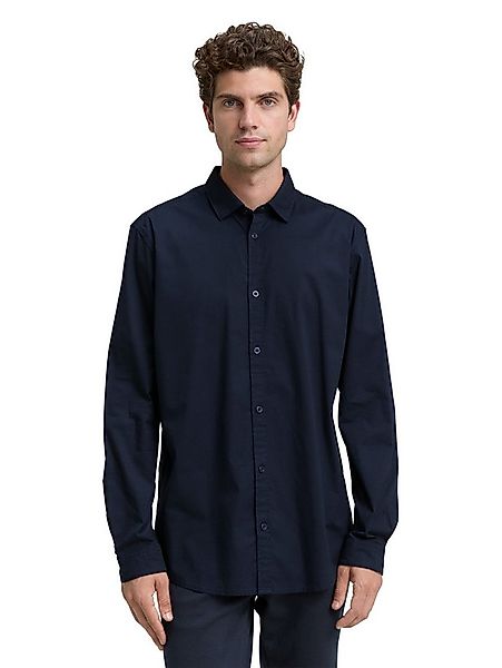 TOM TAILOR Langarmhemd mit Elasthan günstig online kaufen