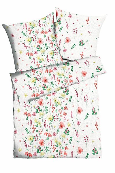 Kaeppel Bettwäsche "Bijoux" 2 Stk. tlg. Mit Blumen günstig online kaufen