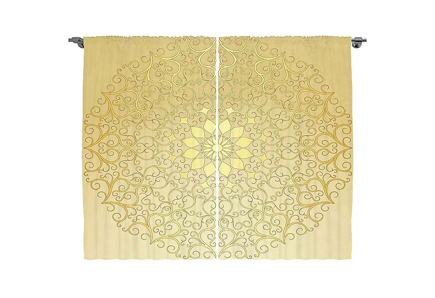 Abakuhaus Gardine Schlafzimmer Kräuselband Vorhang mit Schlaufen und Haken, günstig online kaufen