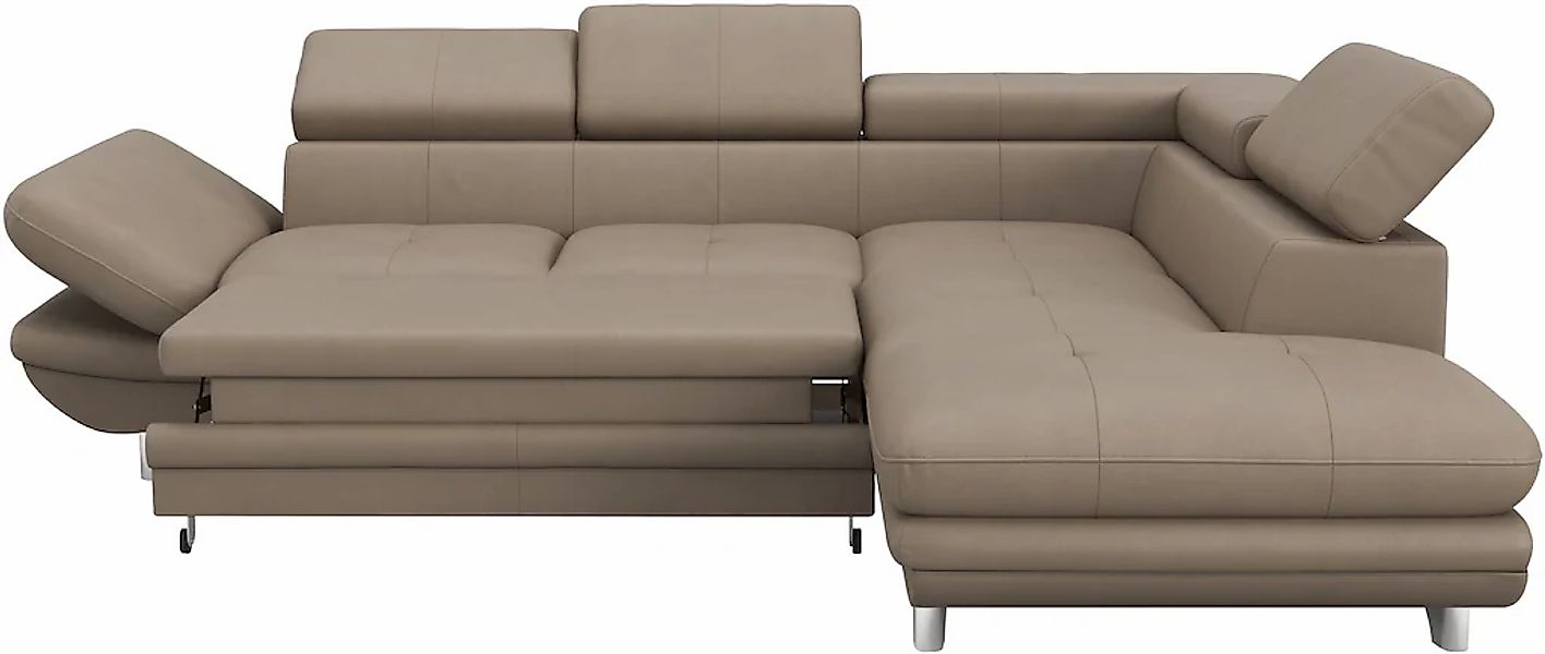 COTTA Ecksofa "Enterprise L-Form" mit Arm- & Kopfteilverstellung, wahlweise günstig online kaufen