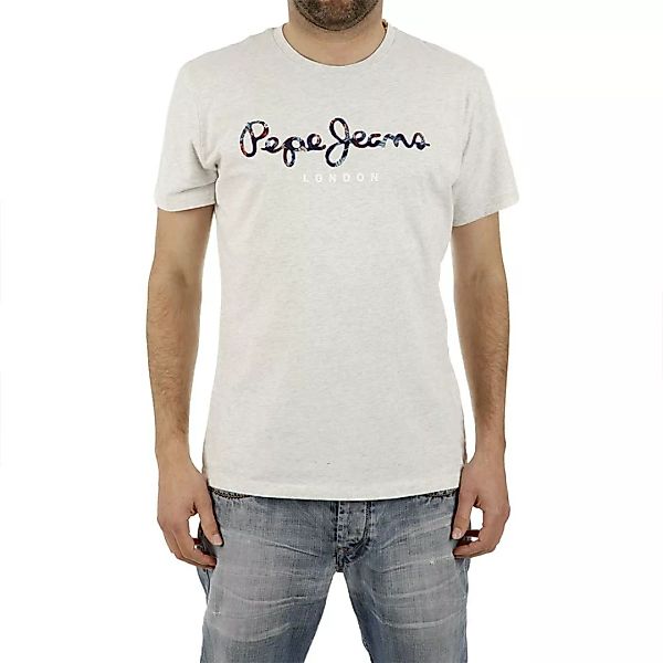 Pepe Jeans Simon Kurzärmeliges T-shirt XL Light Grey günstig online kaufen