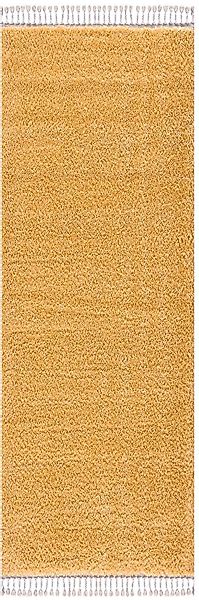 Carpet City Hochflor-Teppich »Pulpy 100«, rechteckig, 30 mm Höhe, Läufer, w günstig online kaufen