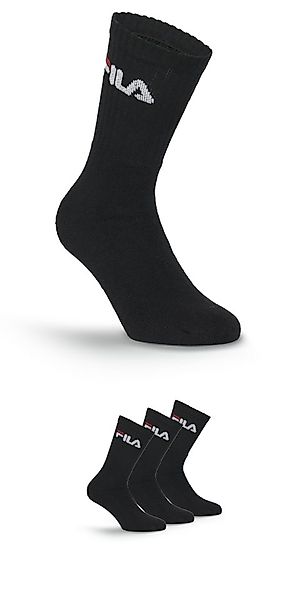 Fila Tennissocken UNISEX CREW TENNIS FULL TERRY SOCKS (3-Paar) mit verstärk günstig online kaufen
