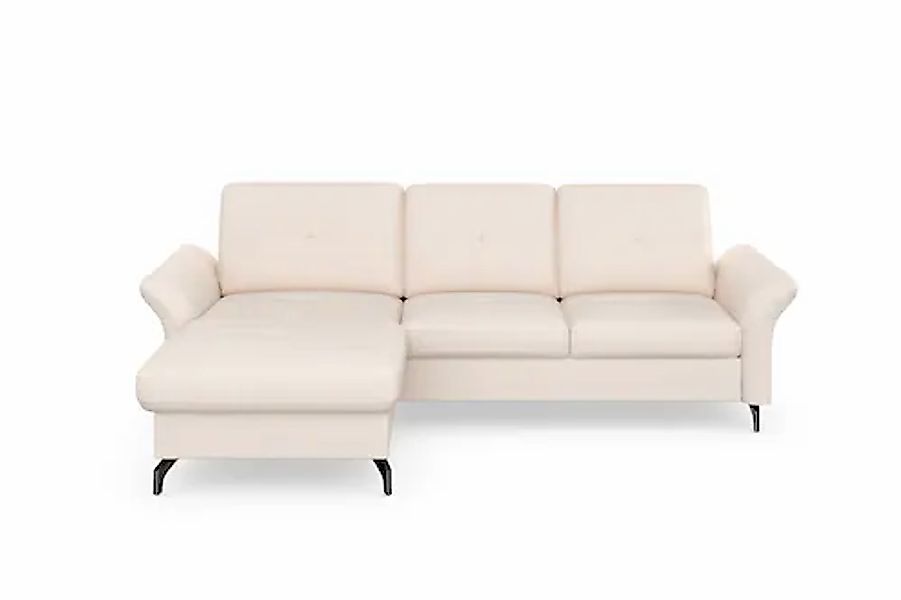 Places of Style Ecksofa "Calando L-Form", wahlweise mit Bettfunktion, Bettk günstig online kaufen