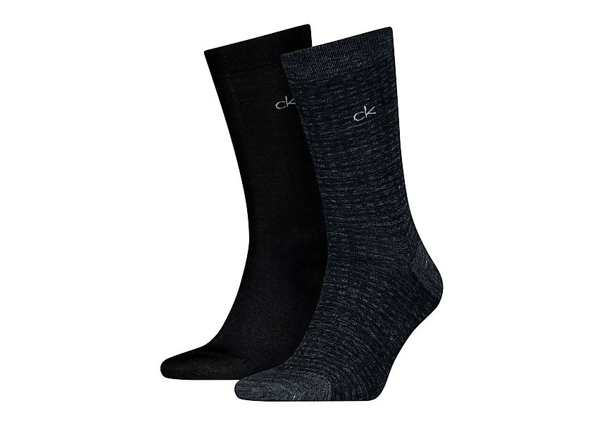 Calvin Klein Socken CK MEN SOCK 2P MELANGE GRID (2er Pack) günstig online kaufen