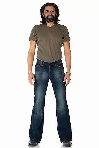 Comycom Bootcut-Jeans Herren STAR CUT BURN günstig online kaufen