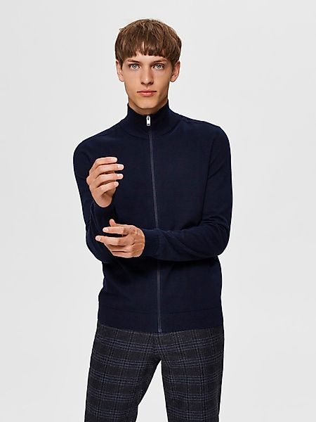SELECTED HOMME Cardigan Einfarbige Strickjacke Basic günstig online kaufen