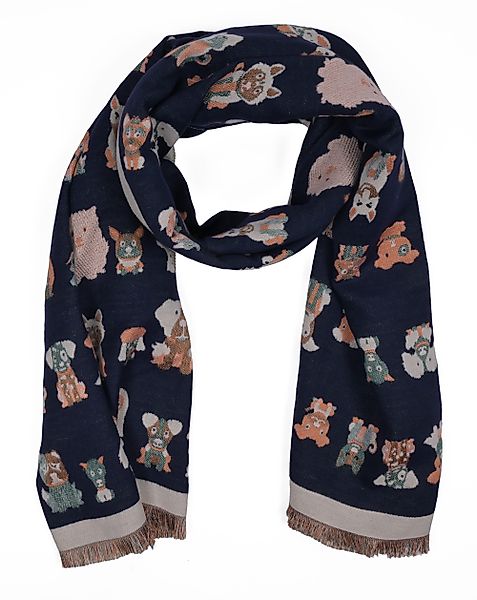 Goodman Design Modetuch Modeschal mit Hunde günstig online kaufen