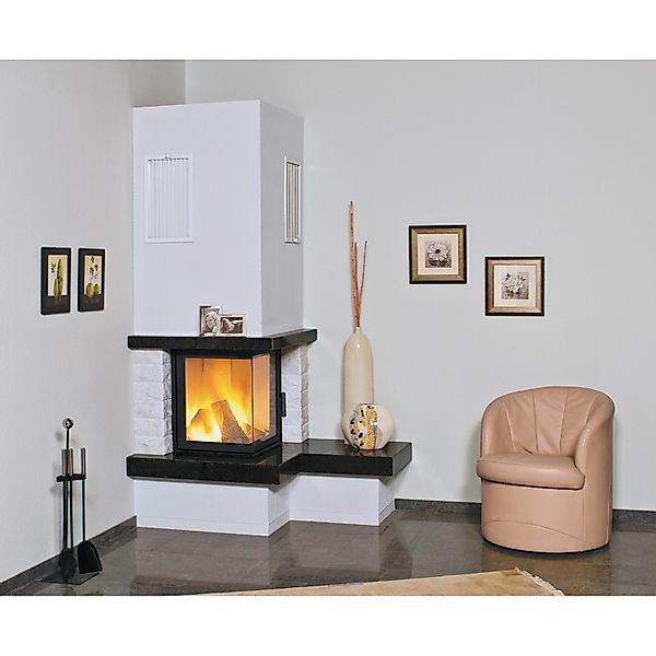 Hark Nebraska 1 Kaminofen Schwarz-Weiß 5 kW günstig online kaufen