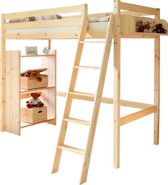 Ticaa Hochbett mit Rollrost in 2 günstig online kaufen