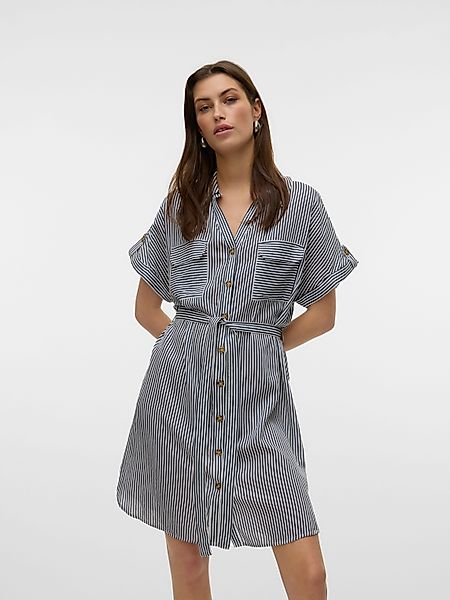 Vero Moda Midikleid VMBUMPY SS SHORT günstig online kaufen