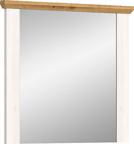 Home affaire Spiegel »Cosenza, Breite 82 cm, 2-farbig, in Landhausoptik«, G günstig online kaufen