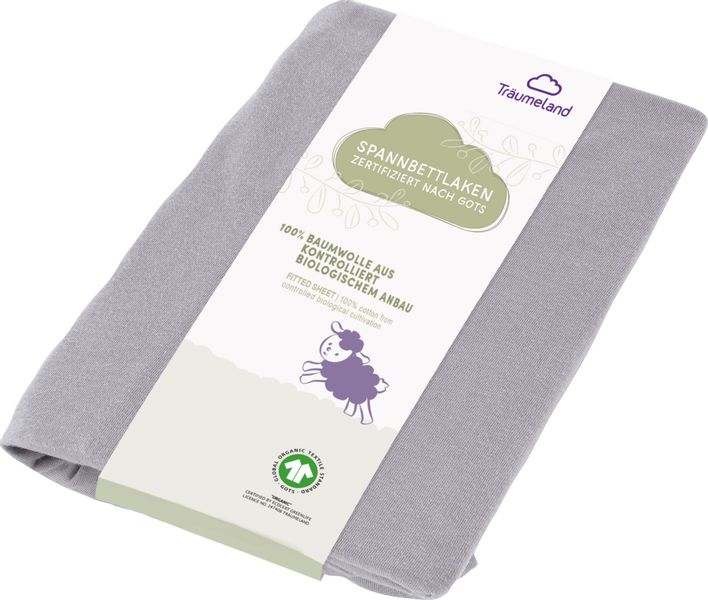 Träumeland Bettlaken "Spannbetttuch" aus Bio-Baumwolle günstig online kaufen